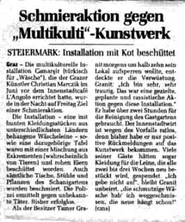 Standardartikel vom August 2001 