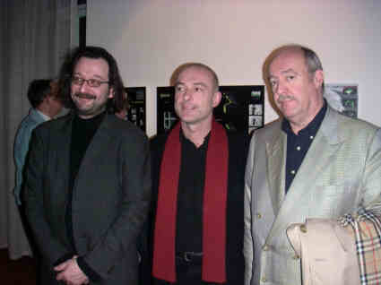 A. Boric, C. Marzik und der Honorarkonsul  